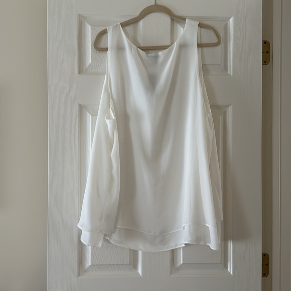 Torrid Double Swing Blouse White - Picture 3 of 4